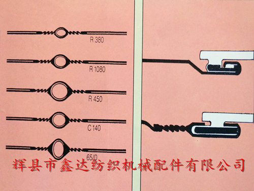 鋼絲綜、尼龍包覆綜絲、特種鋼絲綜、翻邊綜眼鋼絲綜型號與規(guī)格的詳細說明